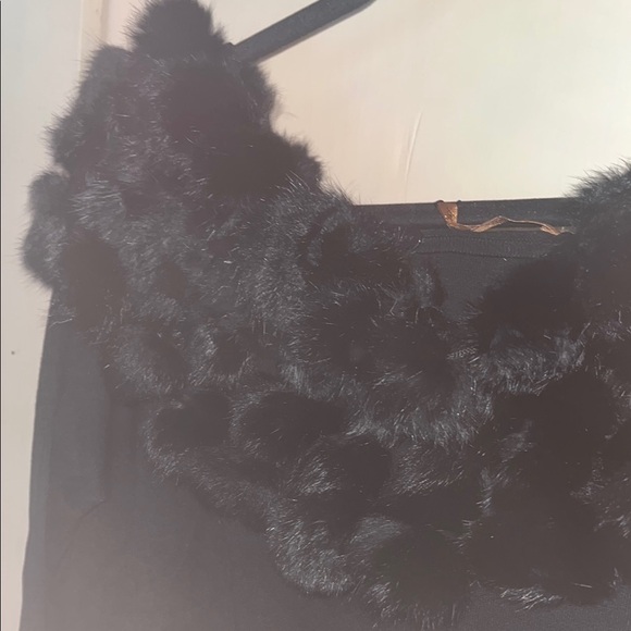 Belldini women’s Black Rabbit Fur-Trimmed Sweater NWT 3X - Picture 11 of 12